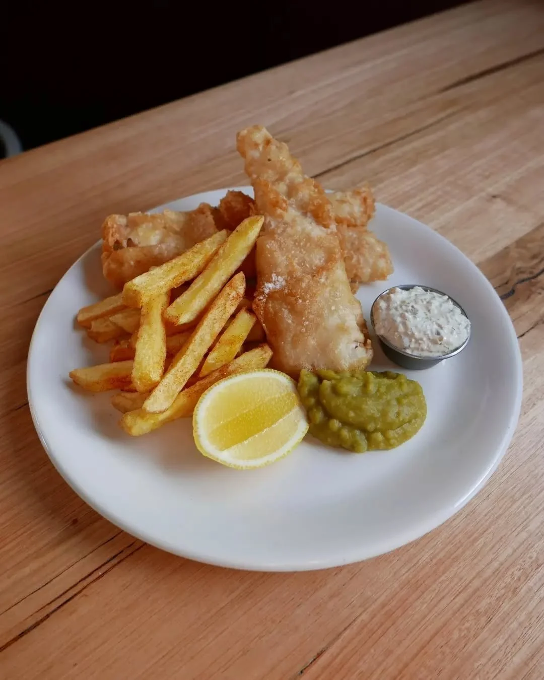 Open from 2pm today! 

Join us this Good Friday for a cold drink and our special, pan-fried barramundi with salsa verde and olives.