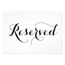 Reserved