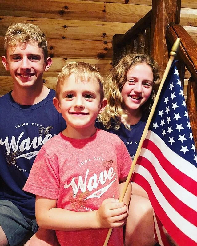 Buy a shirt. Support the cause. Patriotic shirts available at www.theiowawaveshirt.org 🇺🇸🇺🇸