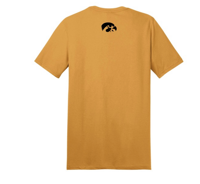 Hawkeye Tee Gold Back.png