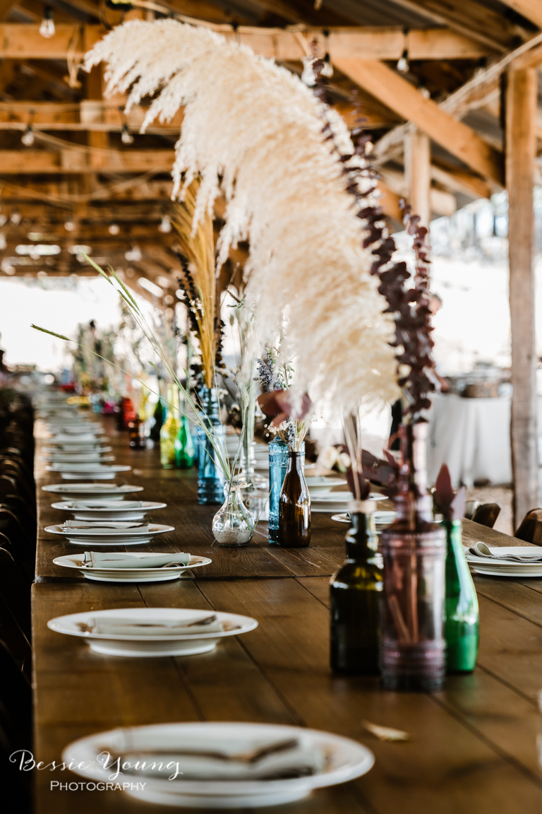 Bohemian Wedding Table Inspiration at Zuni Vineyards Wedding Venue by Bessie Young Photography