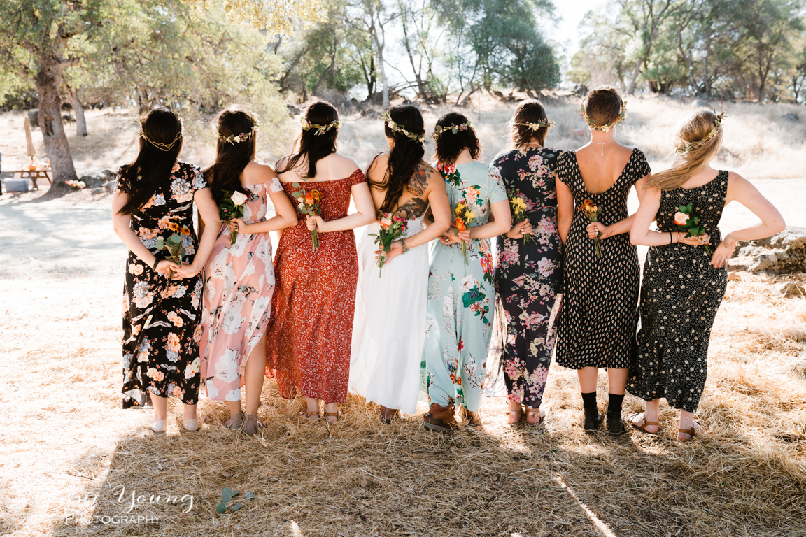 Mixed Matched Wedding Inspiration by Bessie Young Photography