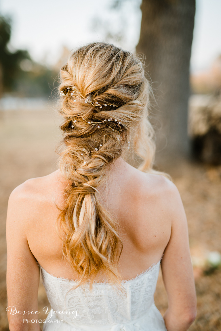 Bridal Hair Inspiration by Bessie Young Photography