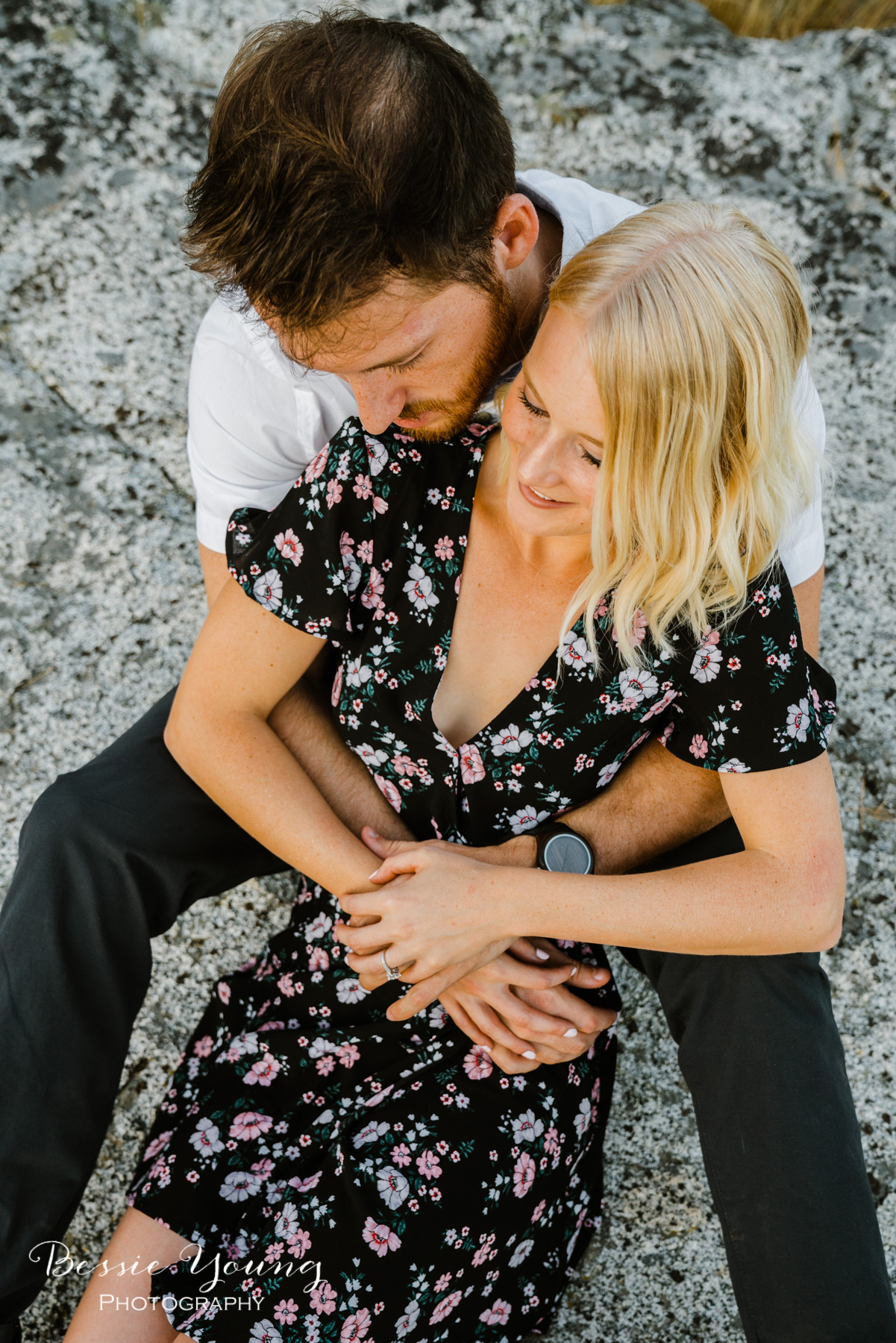 Mountain Engagement Photos Ideas by Bessie Young Photography
