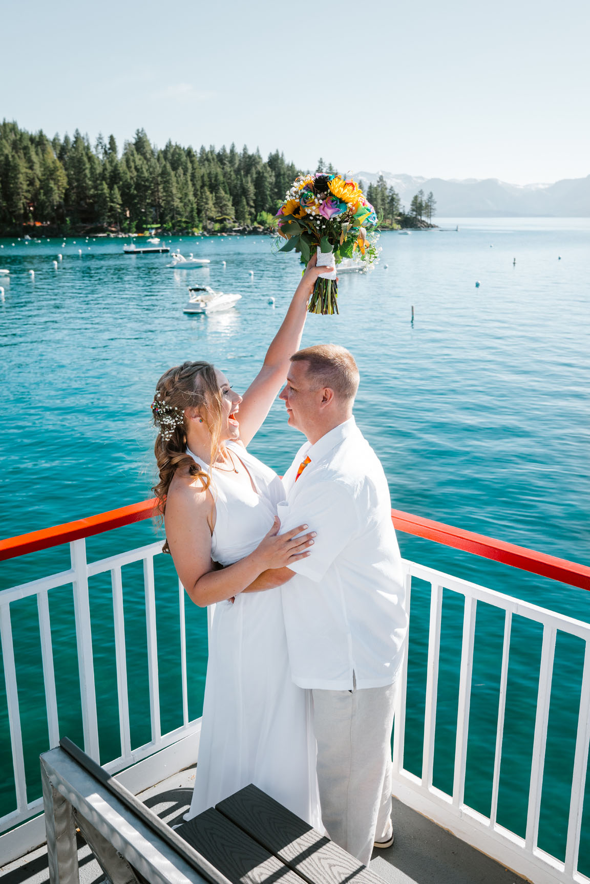 Zephyr Cove Wedding | South Lake Tahoe Wedding | Sonora Photographer | Yosemite Elopement Photographer Bessie Young