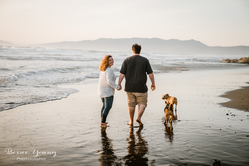 Fort Funston San Francisco Engagement Session | Yosemite Elopement Photographer | Christina and Alex by Bessie Young Photography