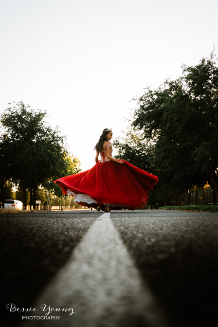Fresno Quinceanera Dress by Bessie Young Photography