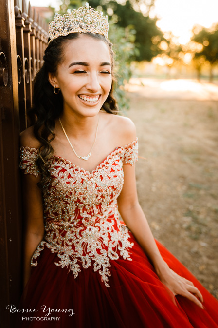 Fresno Quinceanera Pictures by Bessie Young Photography - Fresno Quinceanera Dress