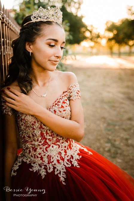 Fresno Quinceanera Pictures by Bessie Young Photography - Fresno Quinceanera Dress