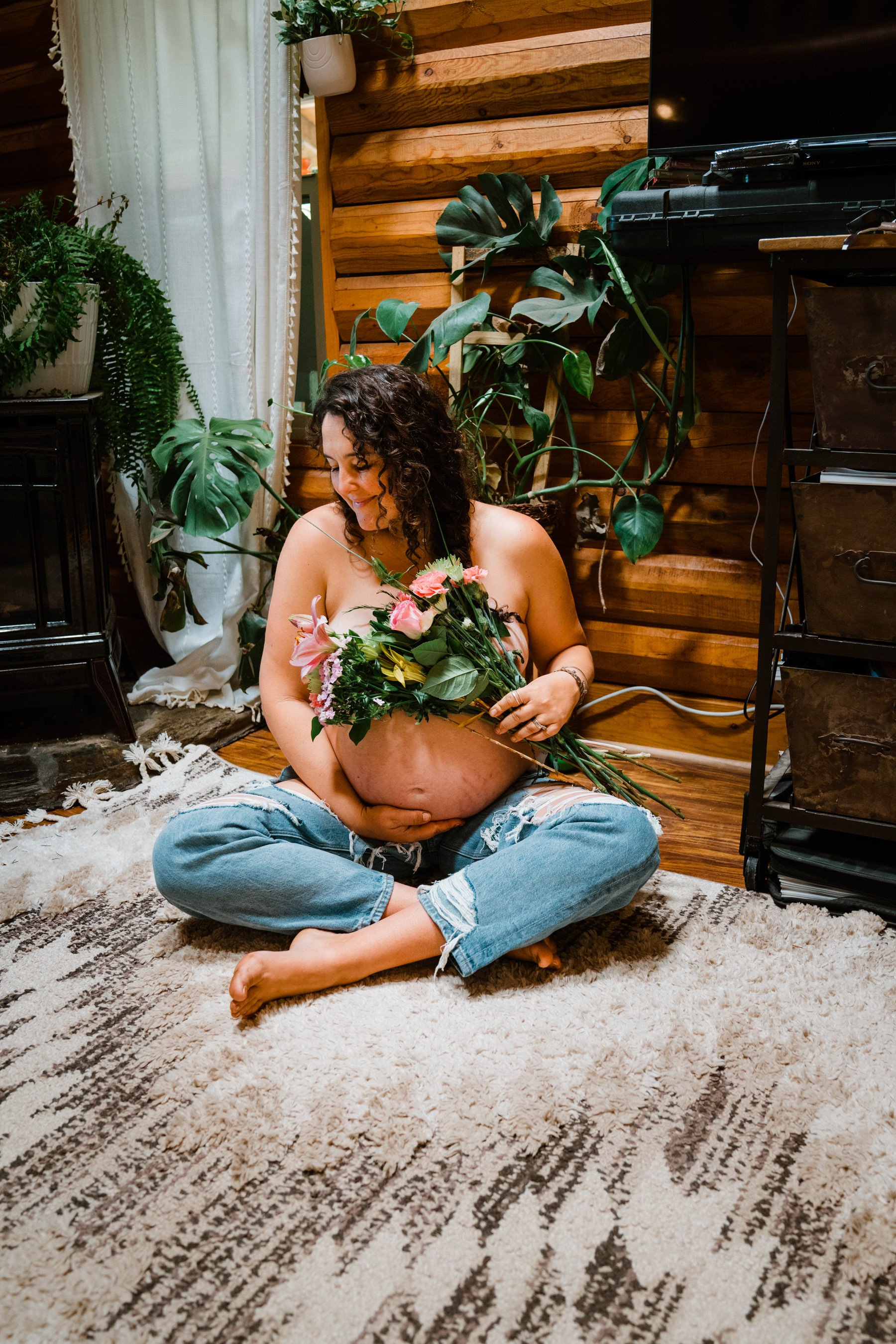 Sonora Maternity Portraits - My Maternity Self Portraits