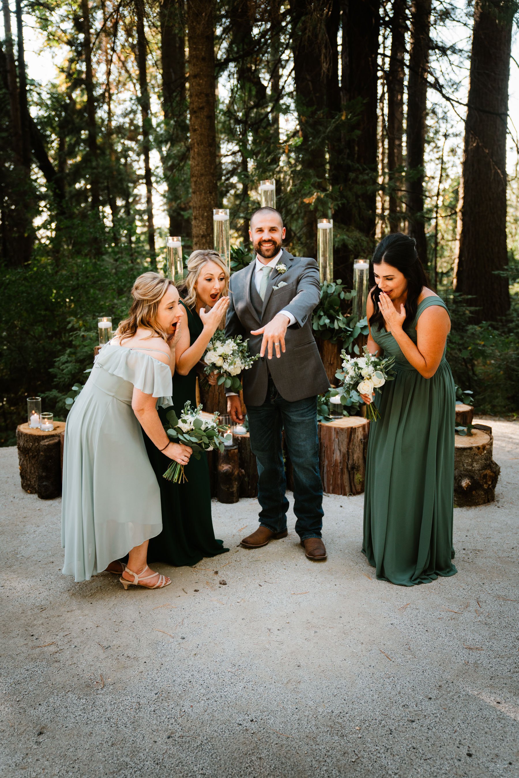 The Lodge at Two Moons Wedding - Brian and Bridgette's Mountain Wedding - Sonora Wedding Photographer