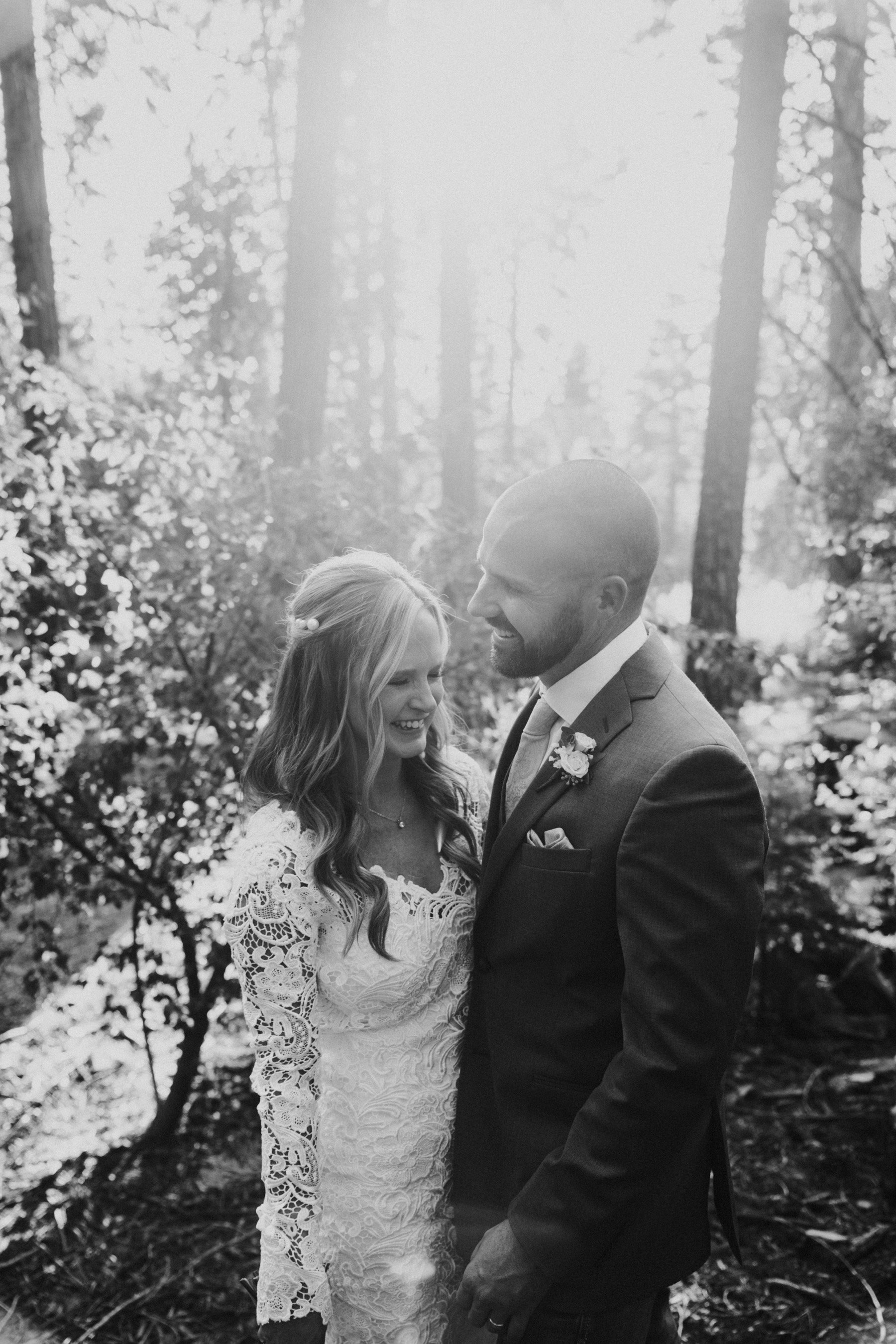 Bride and Groom Pose Ideas   The Lodge at Two Moons Wedding - Brian and Bridgette's Mountain Wedding - Sonora Wedding Photographer
