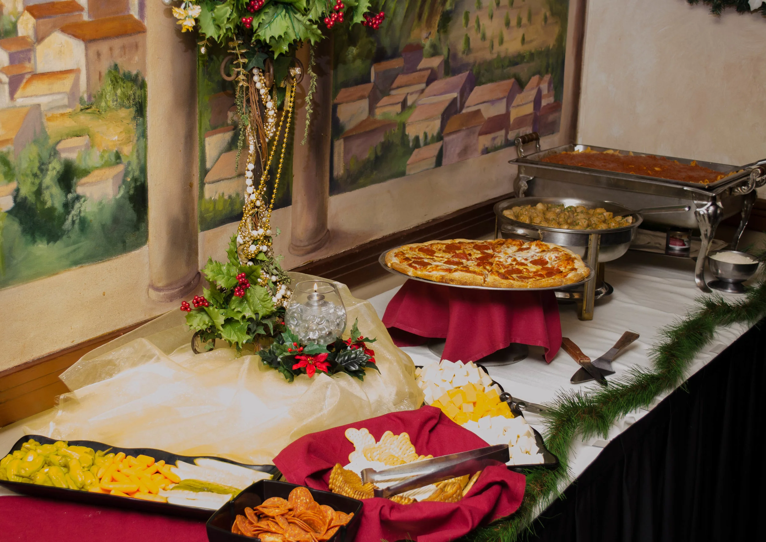 And as always an AMAZING spread put on by Ilio Dipaolo's. Thank you Dennis!
