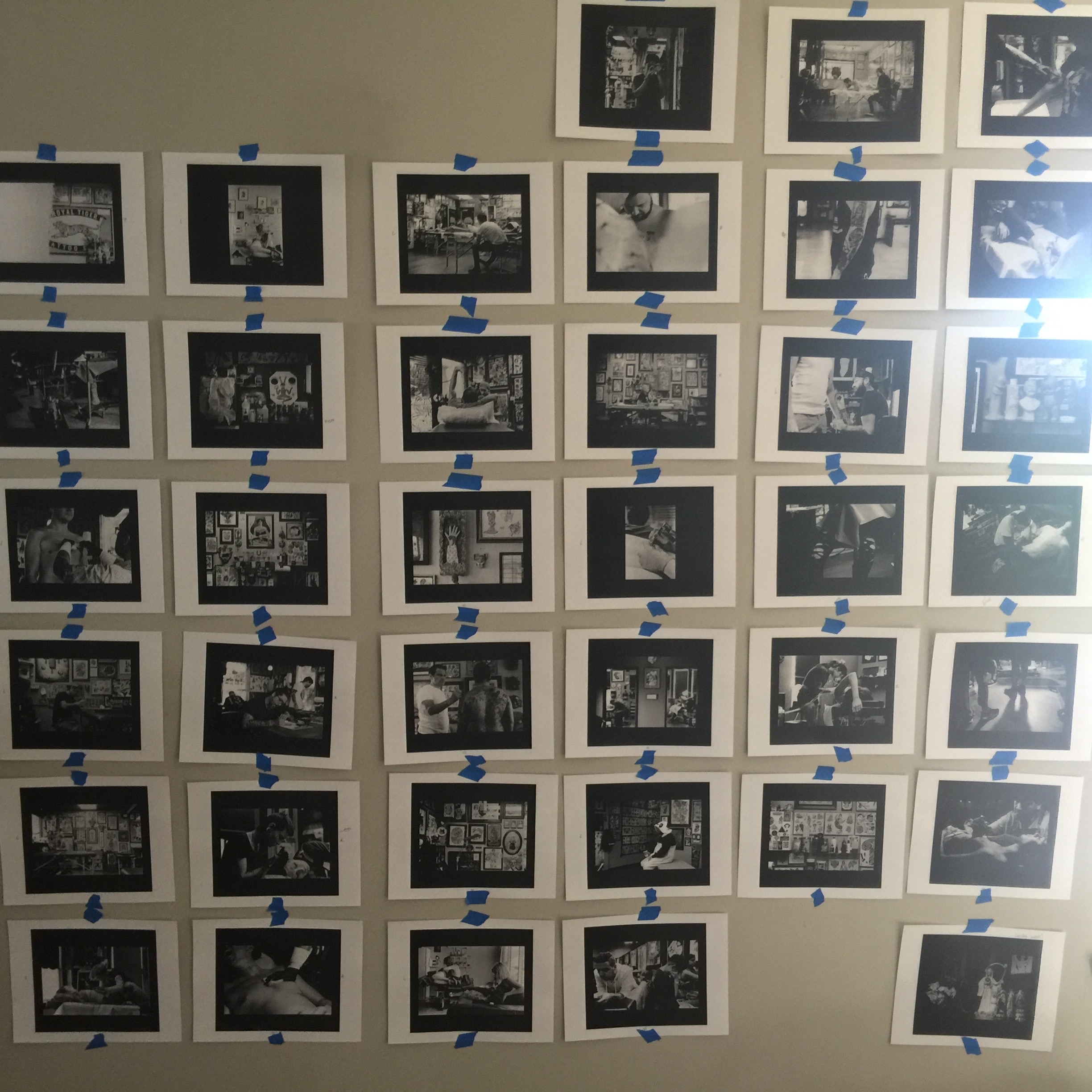 A portion of the many pictures that I took
