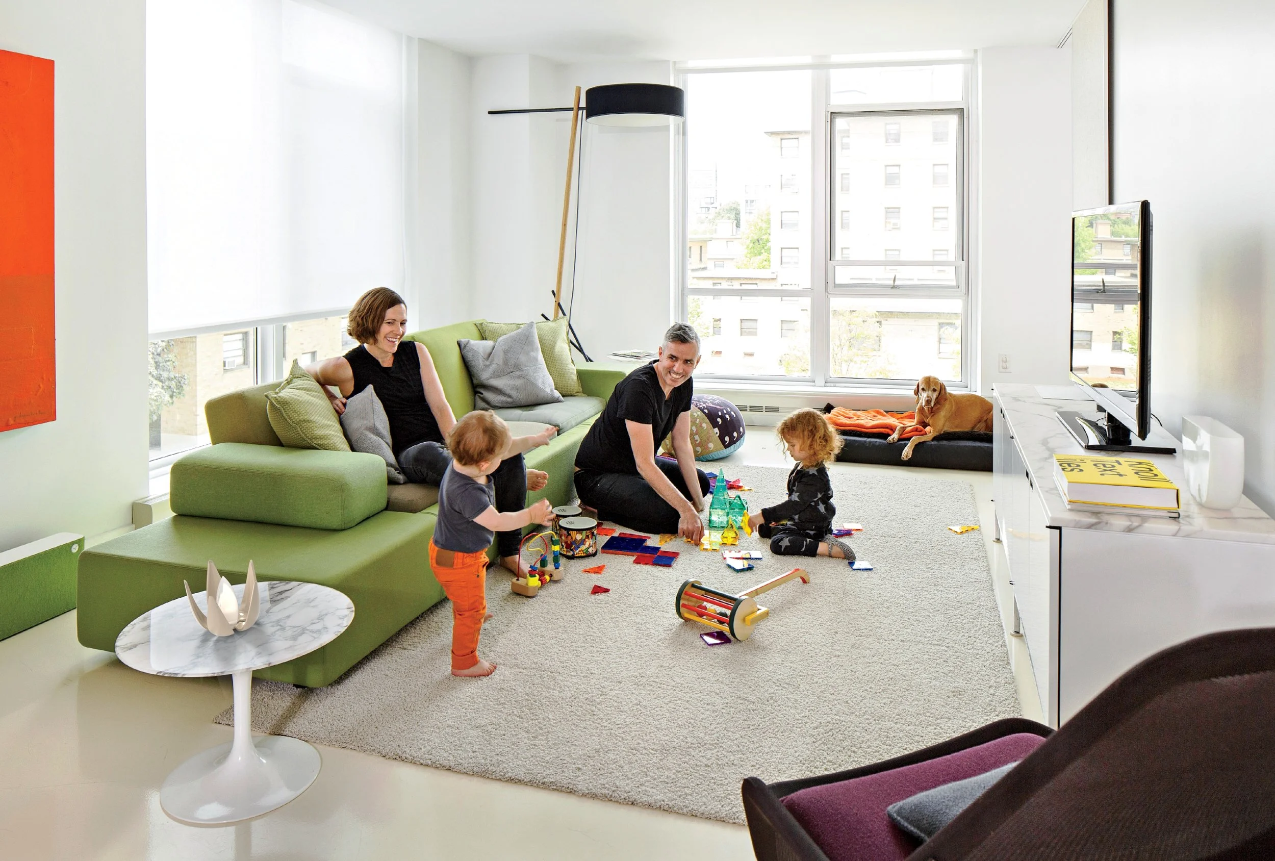 nestling in context green living room kids.jpg