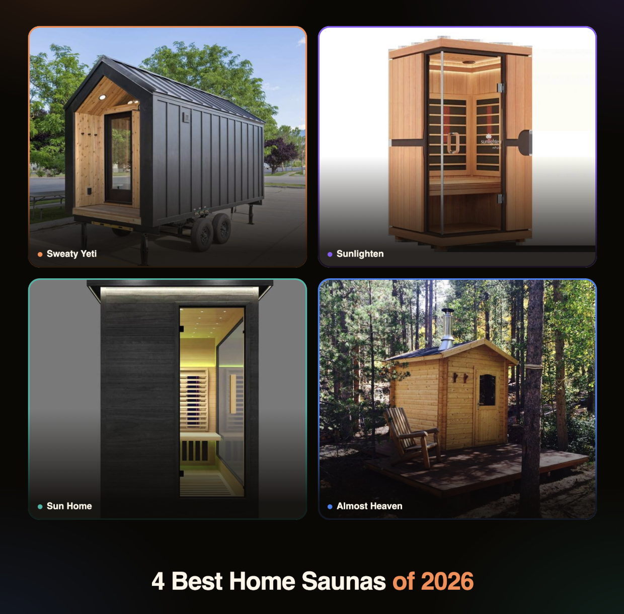 4 Best Home Saunas of 2026: Which One Is Worth Buying?