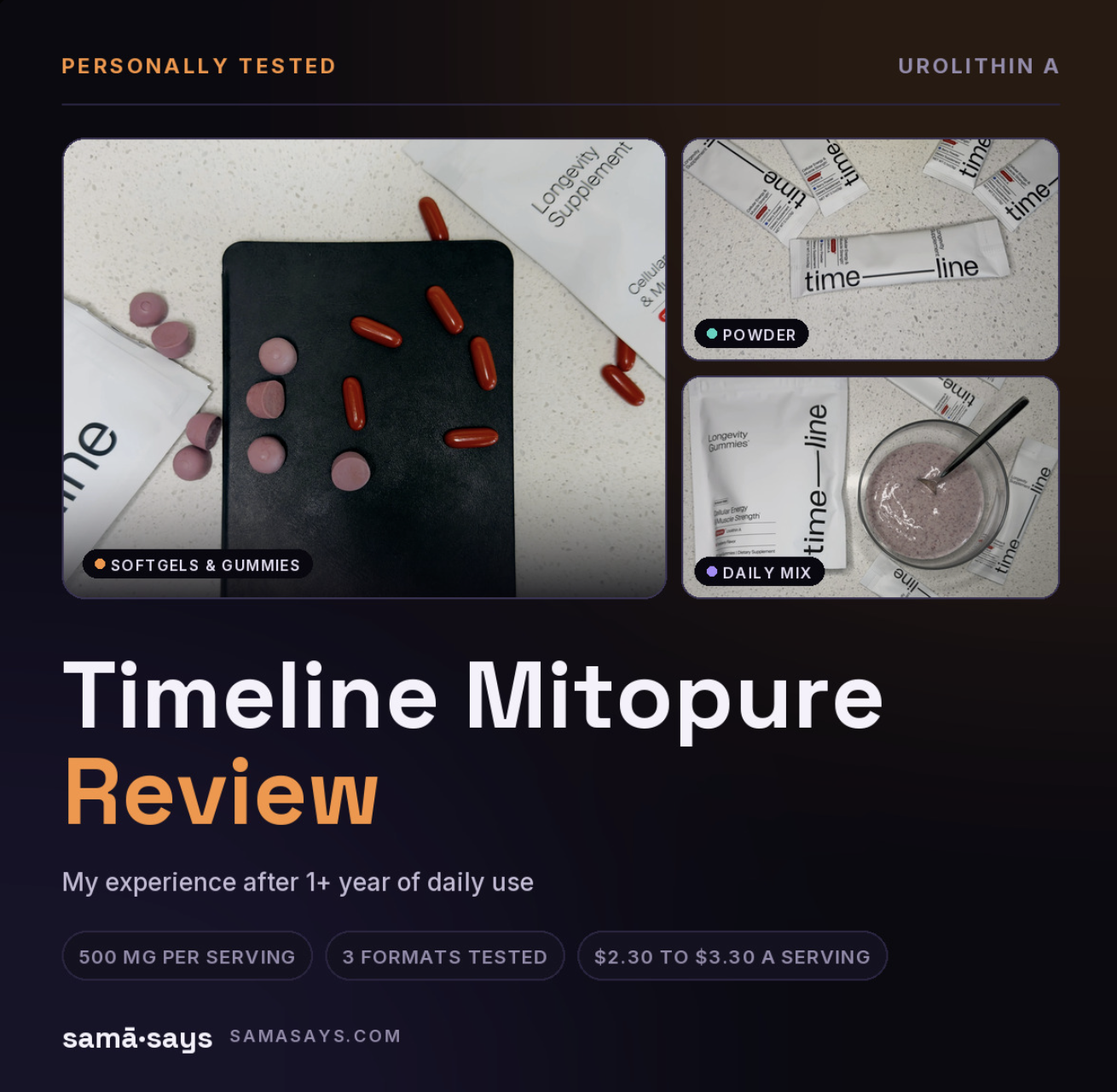 Mitopure Reviews: The Complete Guide