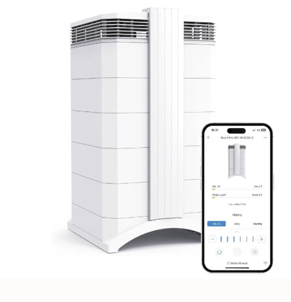 IQAir HealthPro Plus XE HyperHEPA air purifier