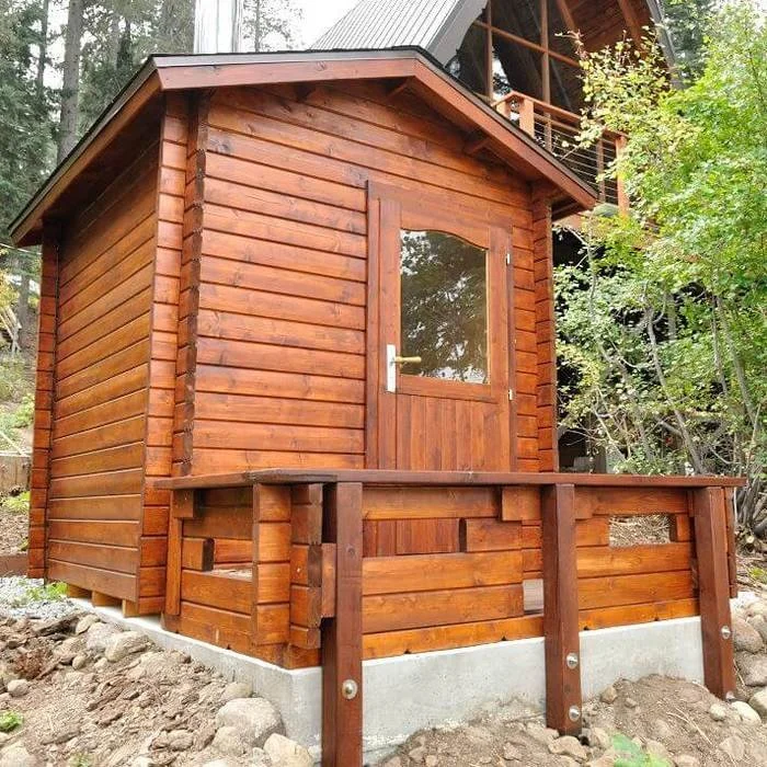 Almost Heaven Allegheny installed outdoors