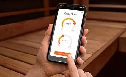 Sunlighten mPulse app control interface