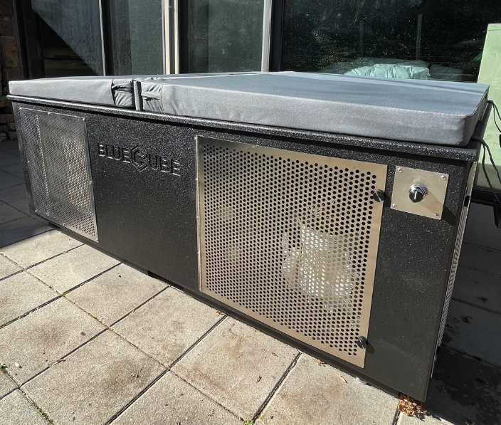 BlueCube cold plunge filtration system components
