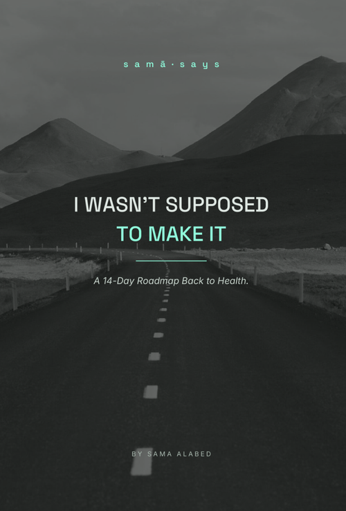 I Wasn't Supposed to Make It — A 14-Day Roadmap Back to Health, by Sama Alabed