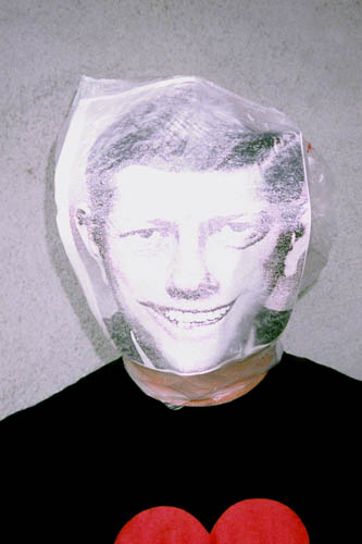 Andrea Bowers, Bagheads, 1999-2000, Portfolio of seven digital photo prints, 36 x 50 in. Edition of 5