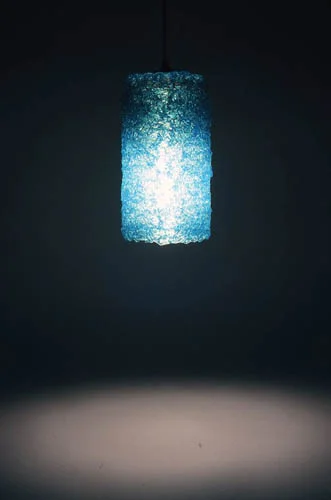 Jorge Pardo, Monochrome, 1995, Glass, electrical cord, light bulb, Edition of 21