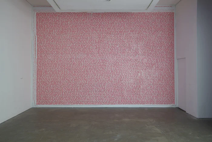Fiona Banner, Installation view 'Scroll Down And Keep Scrolling' Ikon Gallery, Birmingham, 2015