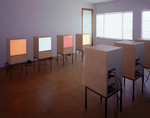 Angela Bulloch, Installation view, 2002