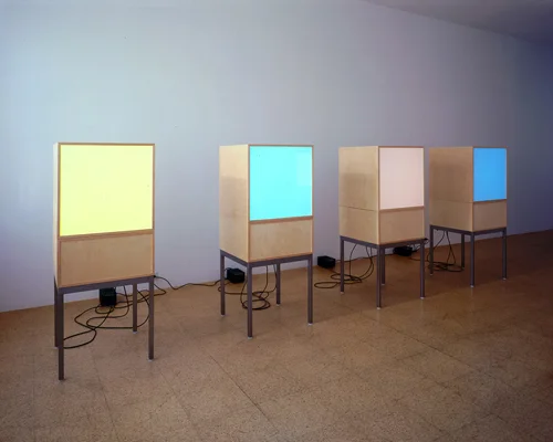 Angela Bulloch, Installation view, 2002