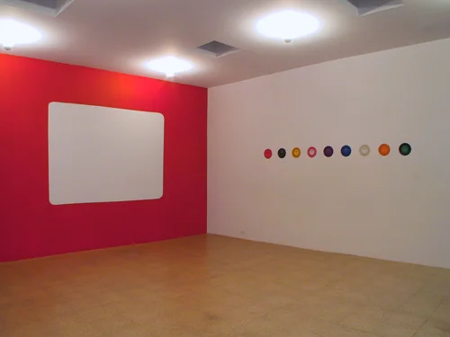 Jack Goldstein, A suite of 9 seven-inch records (1976), 1976, Installation view
