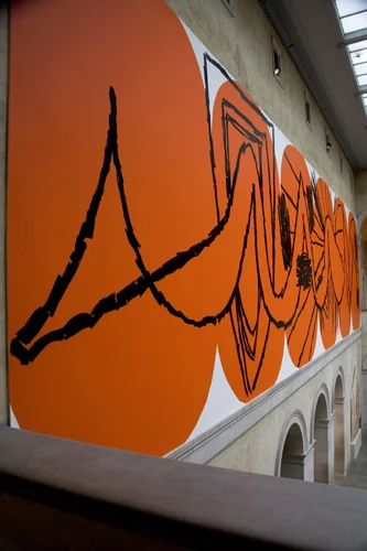 Charline von Heyl, Installation view, Worcester Art Museum, MA, 2010