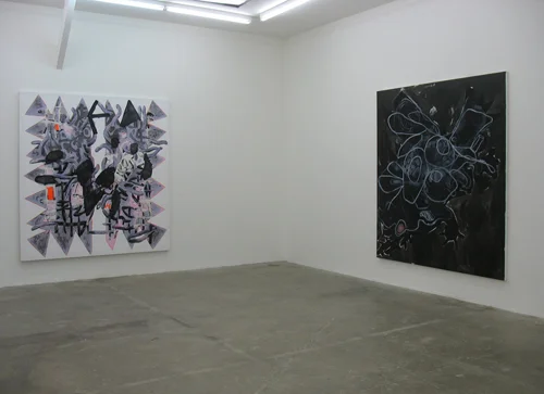 Charline von Heyl, Installation view