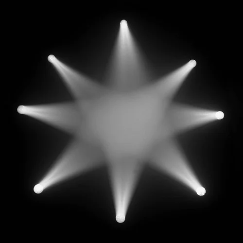Ann Veronica Janssens, Freak Star, 2004, light installation