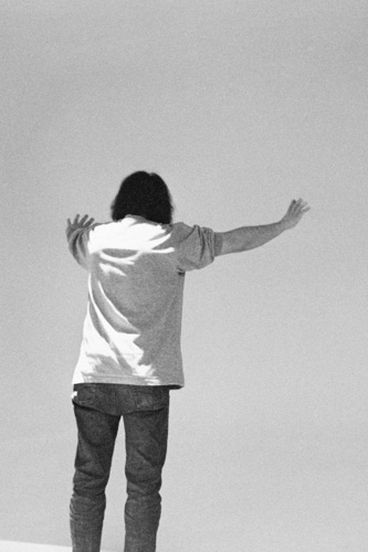 Ann Veronica Janssens, Untitled, 2006, Black and white photographic print, 24 x 34 1/4 in. (61 x 86.4 cm)