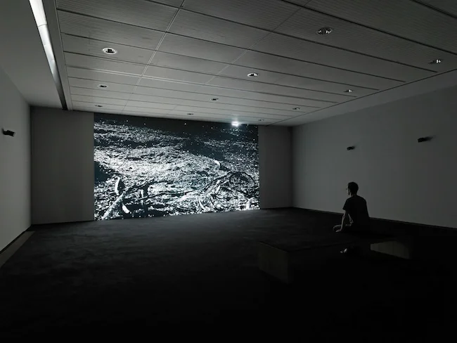 Philippe Parreno, C.H.Z. (installation view at Fondation Beyeler), 2011, color film with sound, 13 min. 14 sec.
