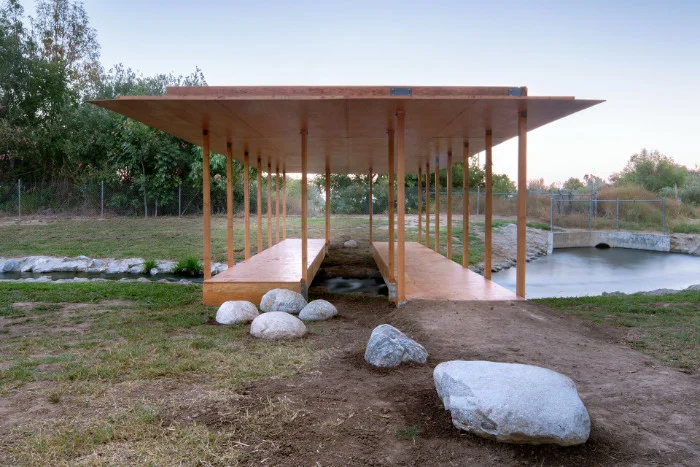 Rirkrit Tiravanija, untitled 2016 (LA water, water pavilion), 2016