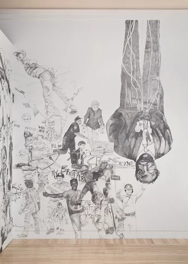 Rirkrit Tiravanija. "Take It or Leave It: Institution, Image, Ideology", Hammer Museum, 2014. (Installation view)