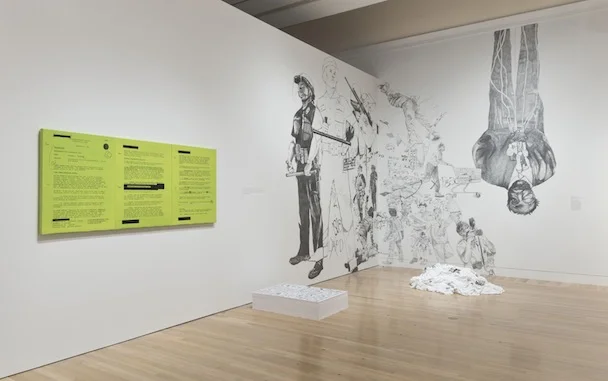 Rirkrit Tiravanija. "Take It or Leave It: Institution, Image, Ideology", Hammer Museum, 2014. (Installation view)