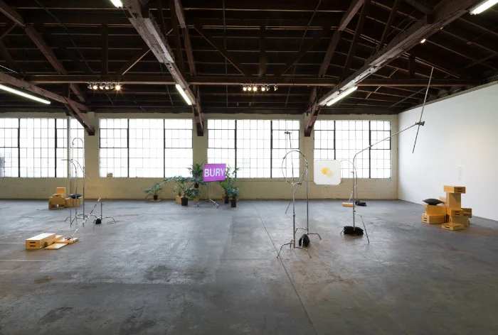 Kerry Tribe, The Loste Note, 2015, Installation view, 356 Mission, Los Angeles.