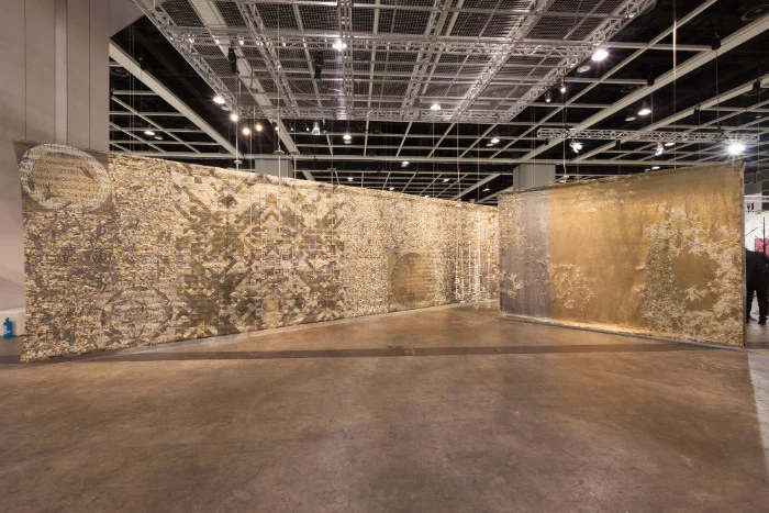 Pae White, installation view at Art Basel Hong Kong 2016.