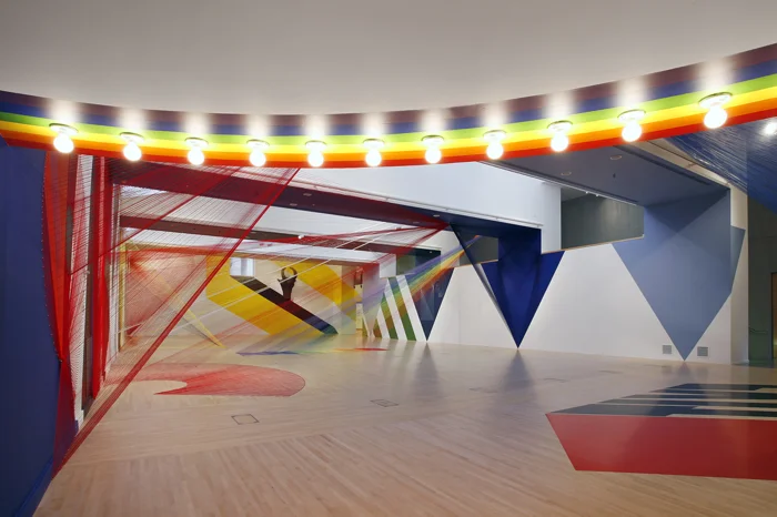 Pae White, Command-Shift-4, installation view, Henry Art Gallery, 2015
