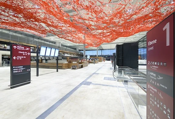 Pae White, The Magic Carpet, Berlin Brandenburg Airport, Berlin