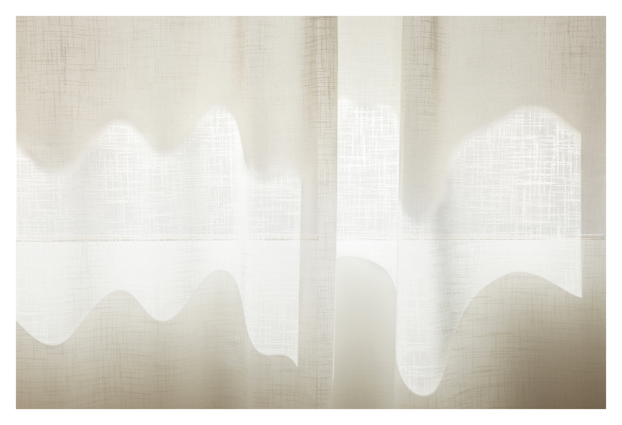 Uta Barth, …and to draw a bright white line with light (Untitled 11.6), 2011, inkjet print face-mounted against matte acrylic, framed in painted aluminum frame, 38 x 56 inches, Edition of 6.