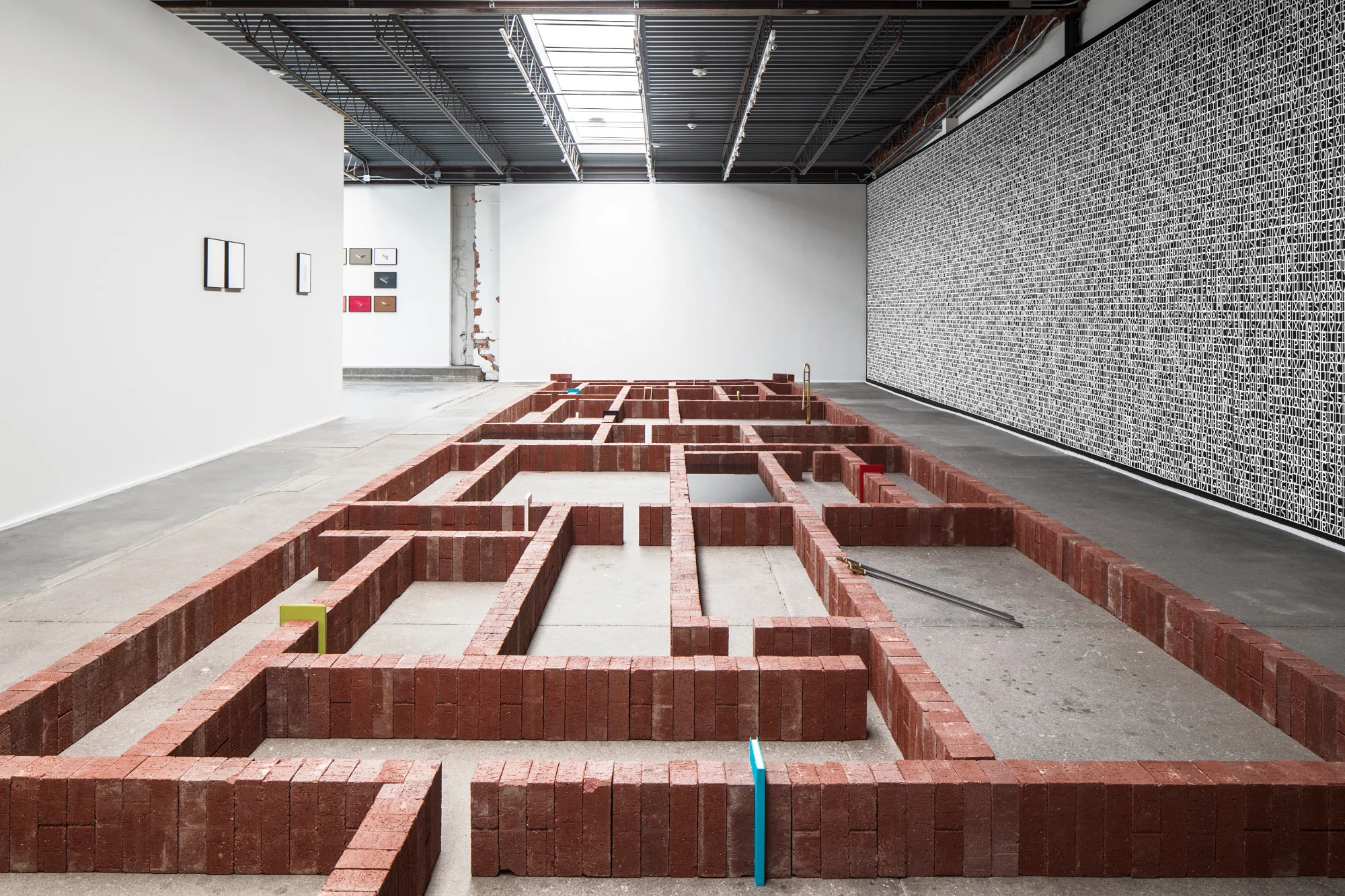 Jorge Mendez Blake, 2017, installation view, Marfa Contemporary, Marfa, TX.
