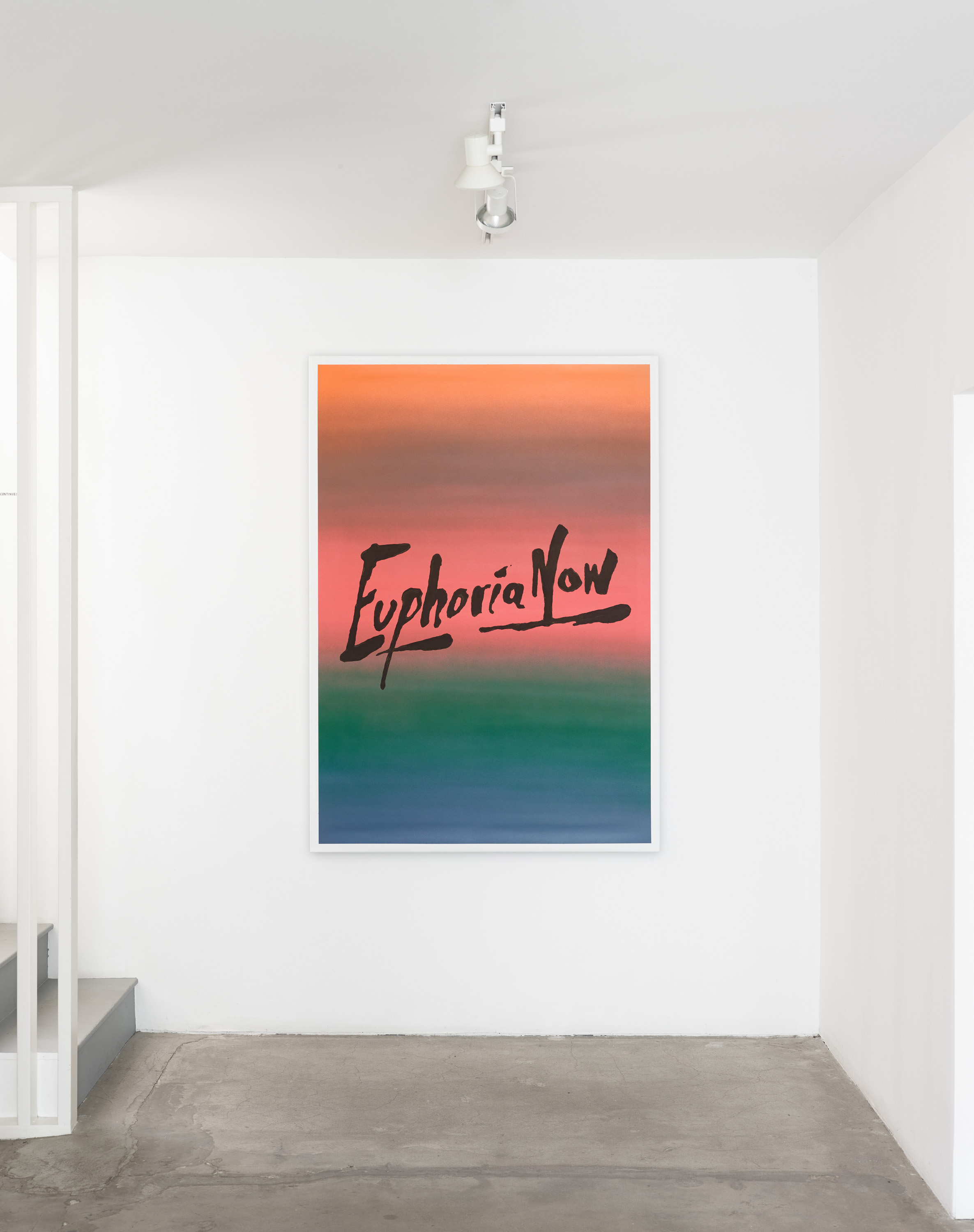 SUPERFLEX, Euphoria Now, Hong Kong Dollar, 2017, Spray enamel and acrylic on canvas, 67 x 47 inches.