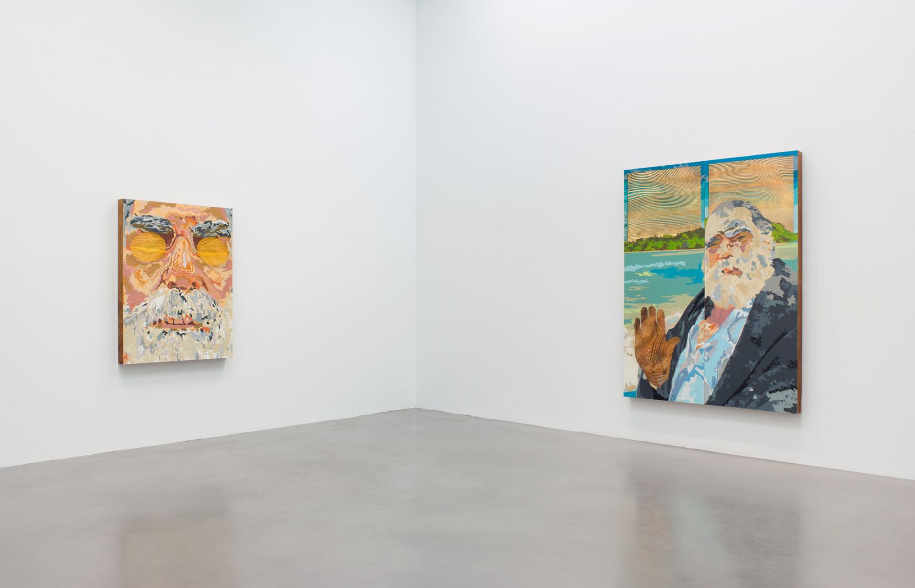 Jorge Pardo, Self Portraits, 2018, installation view, Petzel, New York, NY.