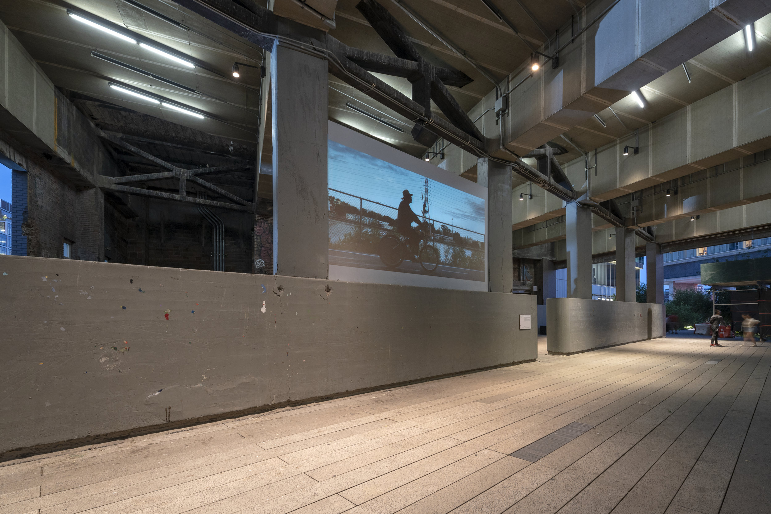 Kerry Tribe, Exquisite Corpse , 2016. A High Line Channel. On view May 24 – July 18, 2018. Photo by Timothy Schenck. Courtesy of Friends of the High Line.