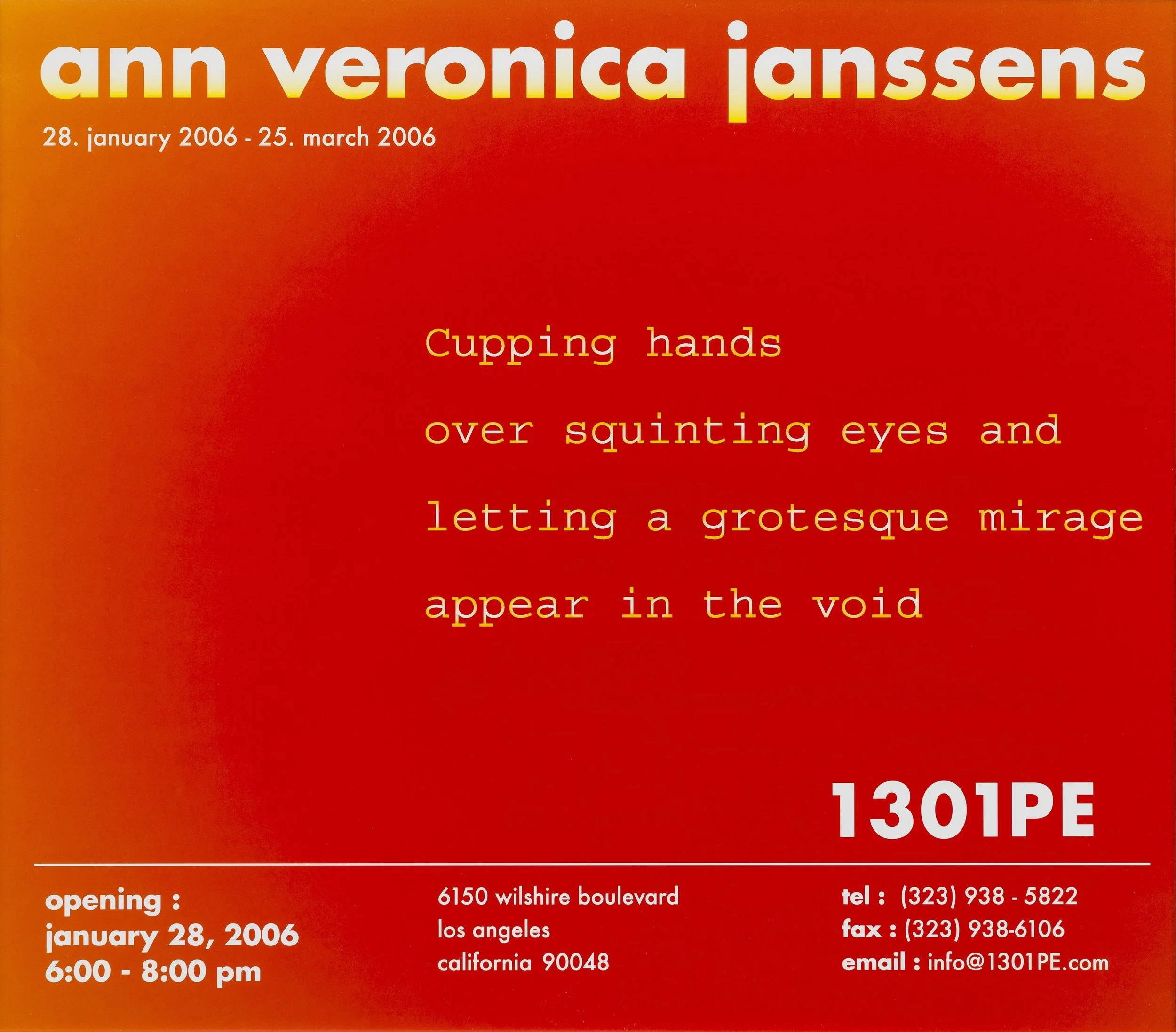 ANN VERONICA JANSSENS